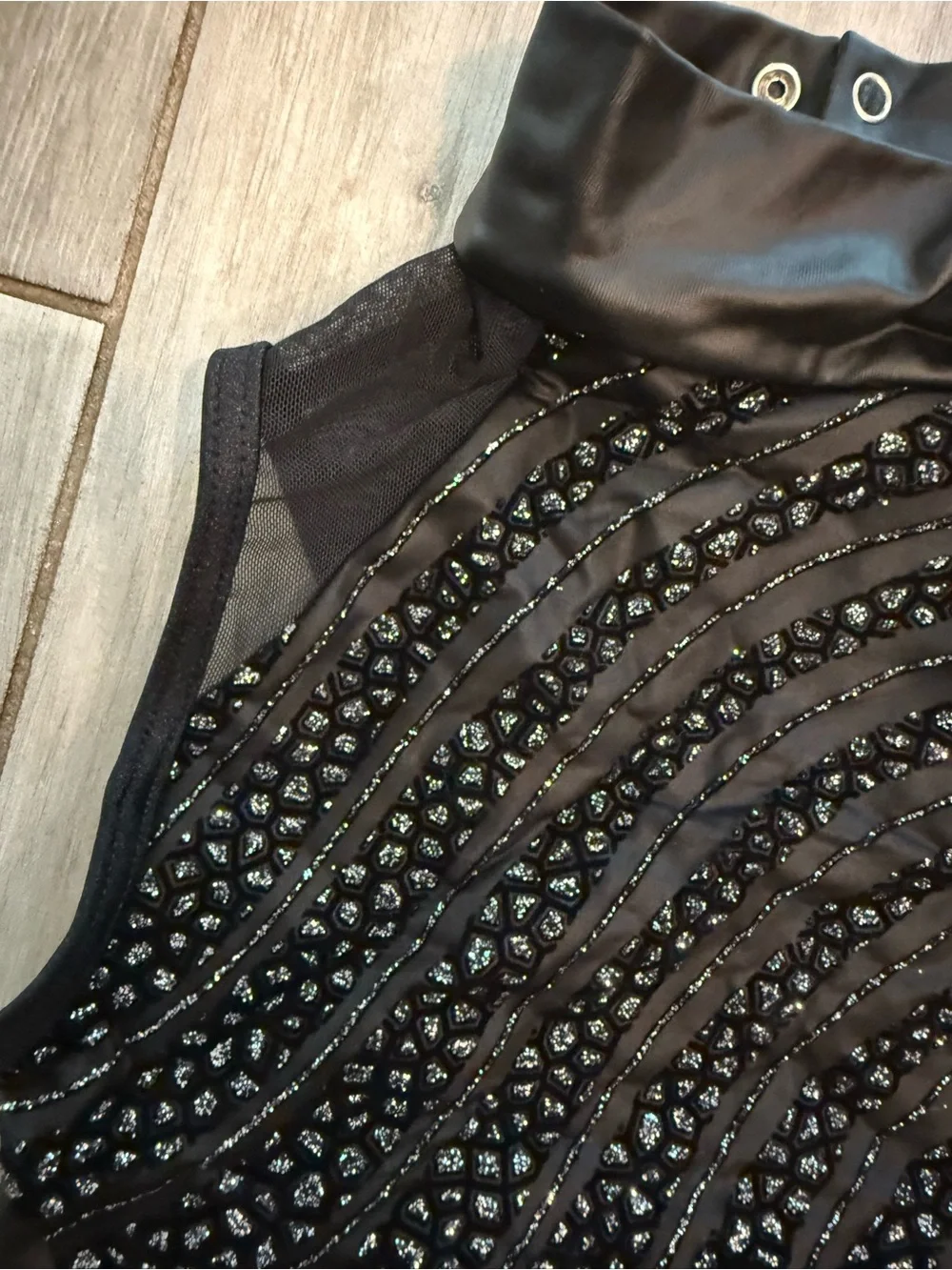Weissman black embellished